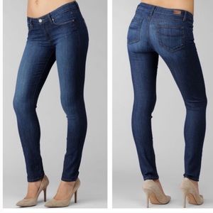 Paige Verdugo Ankle Skinny Jeans Hugo Wash 25